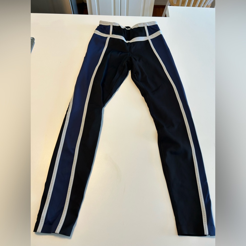 Ernest Leoty - Corset high-rise leggings, Black, Navy, White, Sz S - Picture 12 of 12